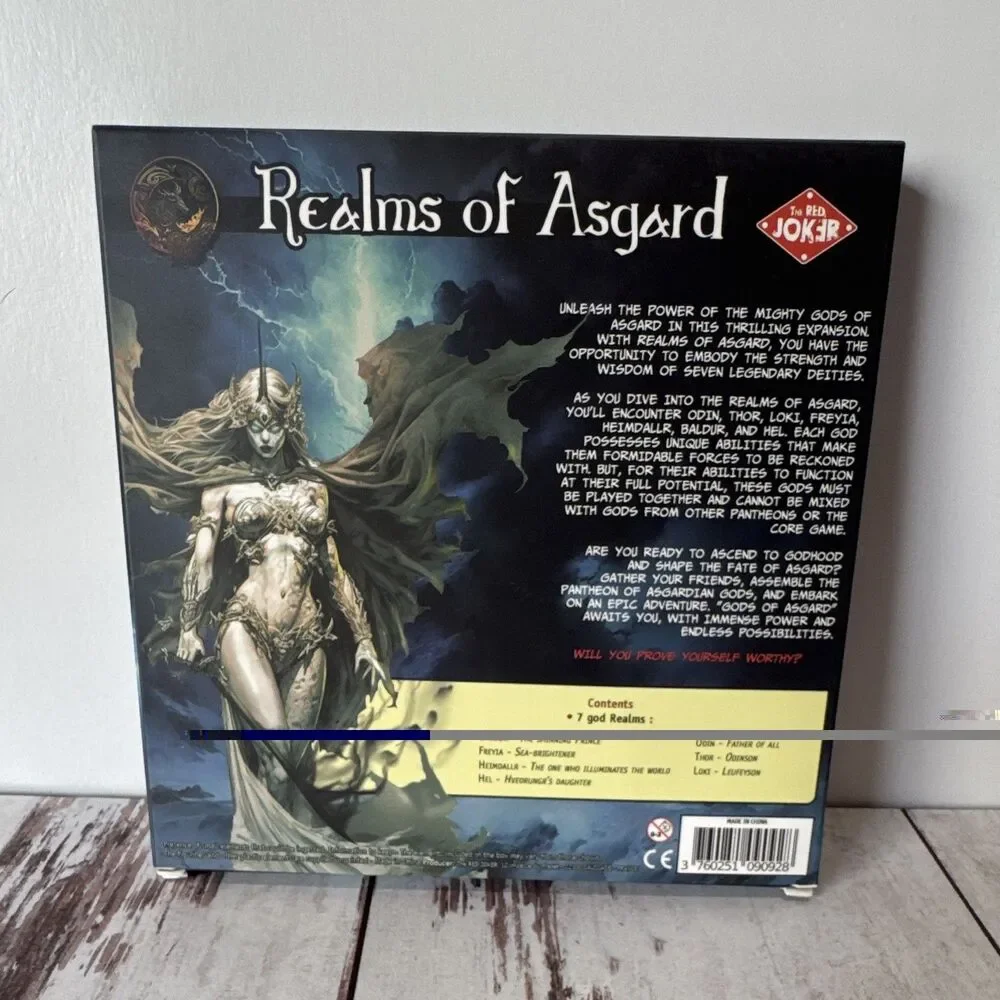 RARE The Red Joker Altar: Realms of the Gods Card Game 2-5p 2020 +5 expansions